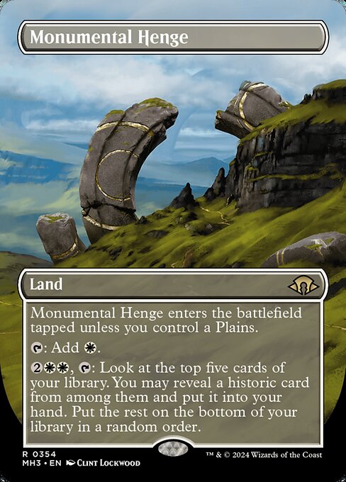 Monumental Henge - Modern Horizons 3