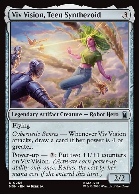 Viv Vision, Teen Synthezoid - Marvel Super Heroes