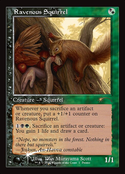 Ravenous Squirrel - Wizards Play Network 2024