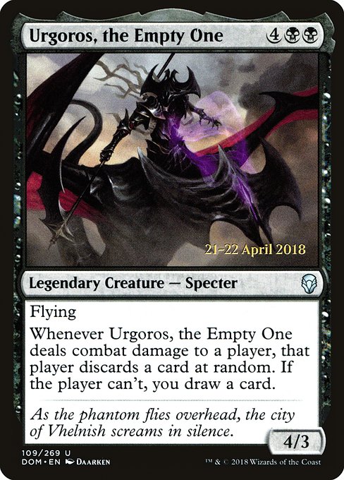 Urgoros, the Empty One - Dominaria Promos