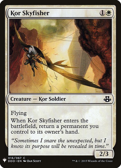 Kor Skyfisher - The List