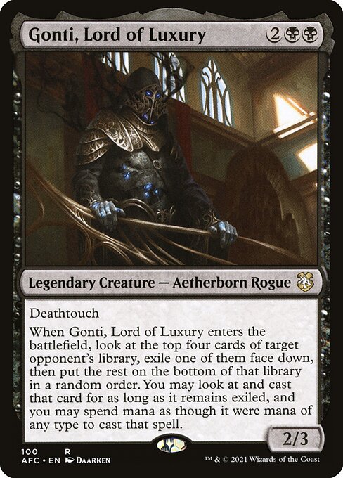 Gonti, Lord of Luxury - Forgotten Realms Commander