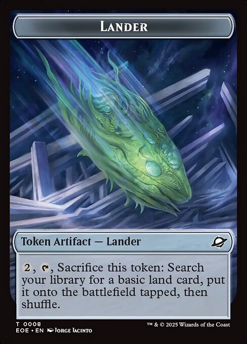 Lander - Edge of Eternities Tokens