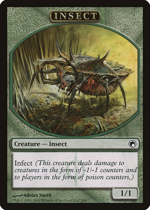 Insect - Scars of Mirrodin Tokens