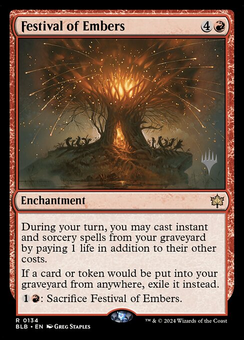 Festival of Embers - Bloomburrow Promos