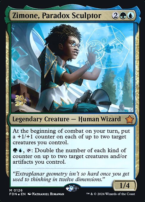 Zimone, Paradox Sculptor - Foundations Promos