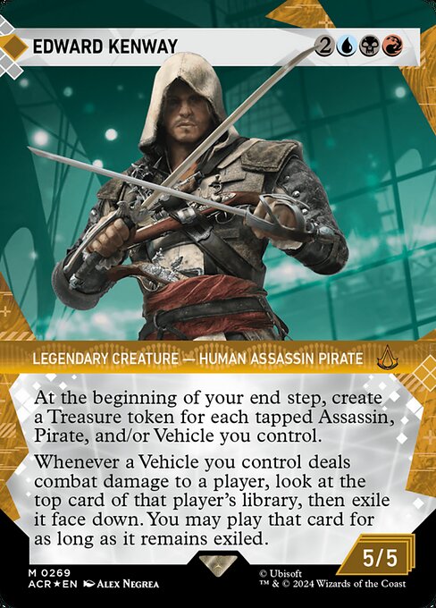 Edward Kenway - Assassin's Creed - Textured Foil