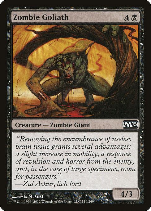 Zombie Goliath - Magic 2013