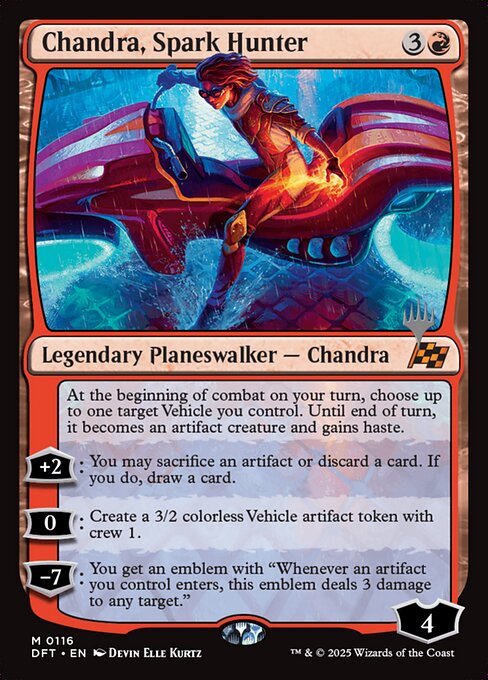 Chandra, Spark Hunter - Aetherdrift Promos