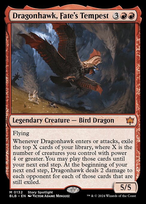 Dragonhawk, Fate's Tempest - Bloomburrow