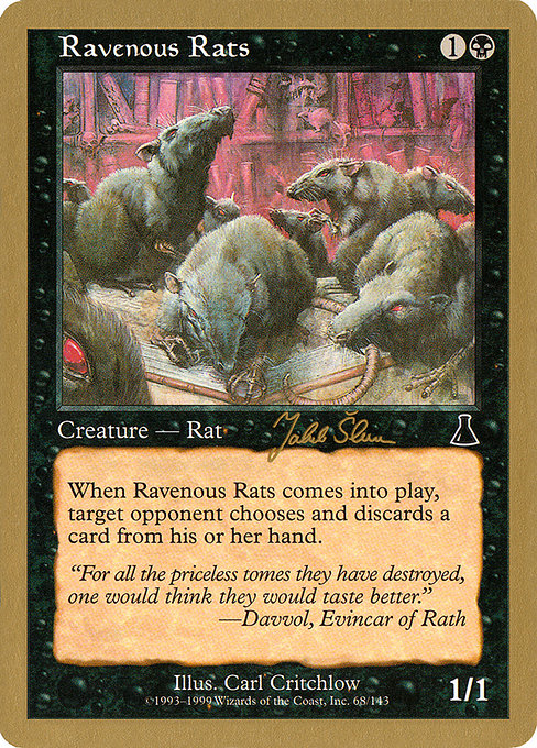 Ravenous Rats - World Championship Decks 1999