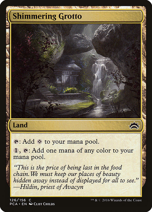 Shimmering Grotto - Planechase Anthology