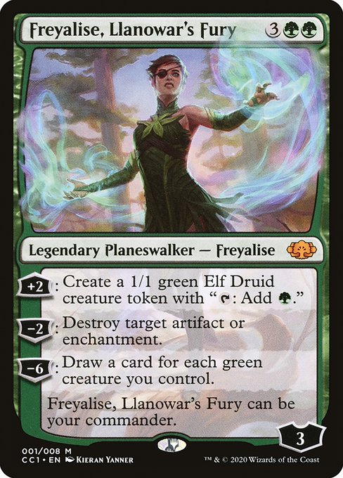 Freyalise, Llanowar's Fury - Commander Collection: Green