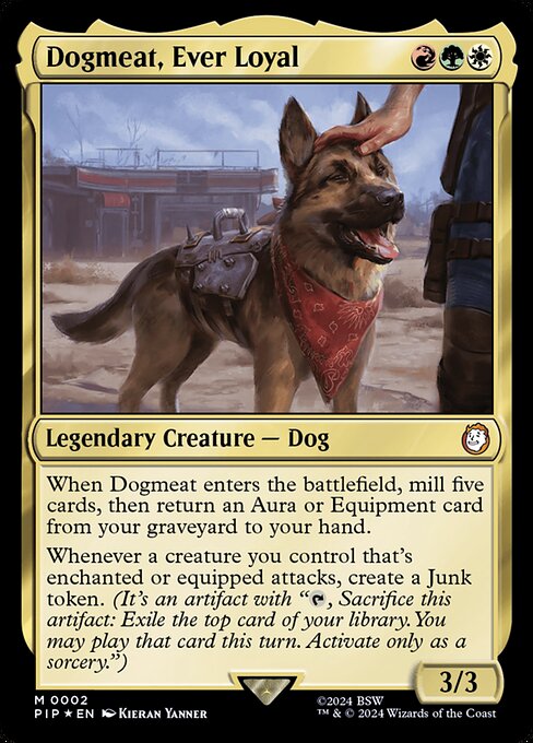 Dogmeat, Ever Loyal - Fallout - Promo Foil