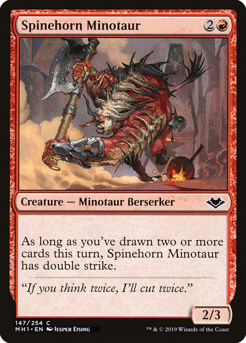 Spinehorn Minotaur - Modern Horizons