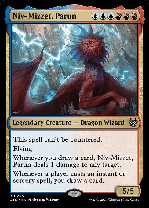 Niv-Mizzet, Parun - Outlaws of Thunder Junction Commander