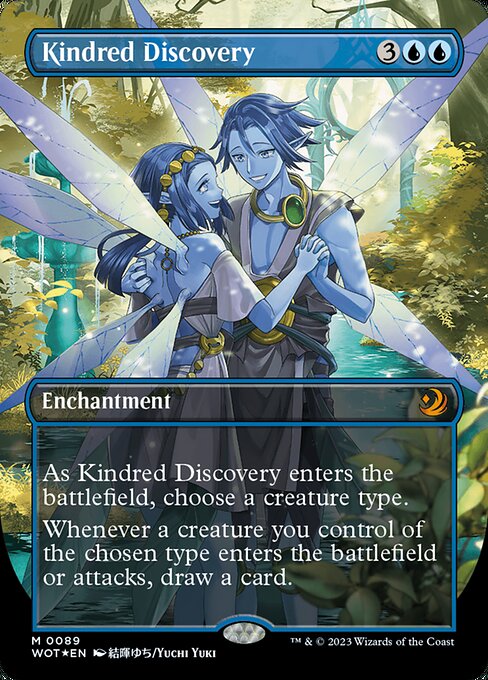 Kindred Discovery - Wilds of Eldraine: Enchanting Tales - Confetti Foil