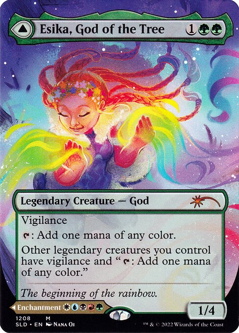 Esika, God of the Tree // The Prismatic Bridge - Secret Lair Drop