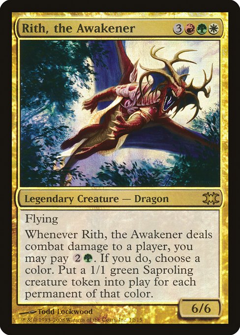Rith, the Awakener - From the Vault: Dragons - Promo Foil
