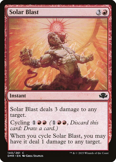 Solar Blast - Dominaria Remastered