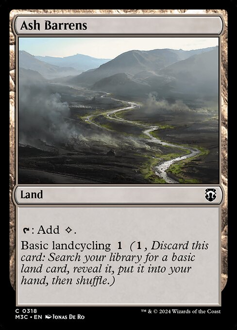 Ash Barrens - Modern Horizons 3 Commander