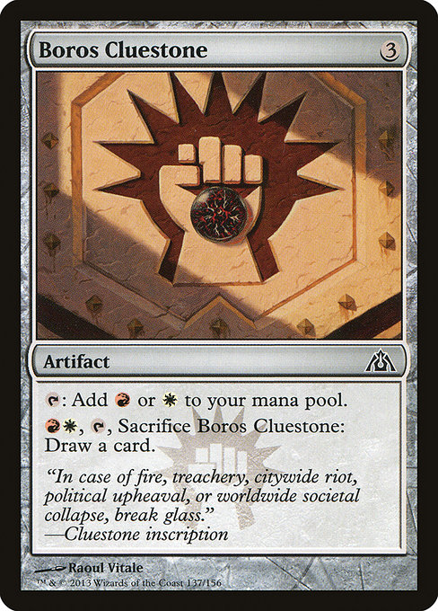 Boros Cluestone - Dragon's Maze