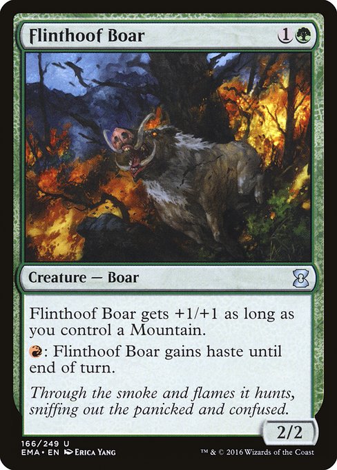 Flinthoof Boar - Eternal Masters