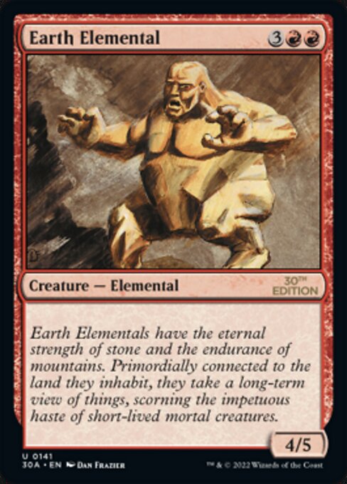 Earth Elemental - 30th Anniversary Edition