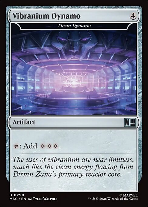 Vibranium Dynamo (Thran Dynamo) - Marvel Super Heroes Commander