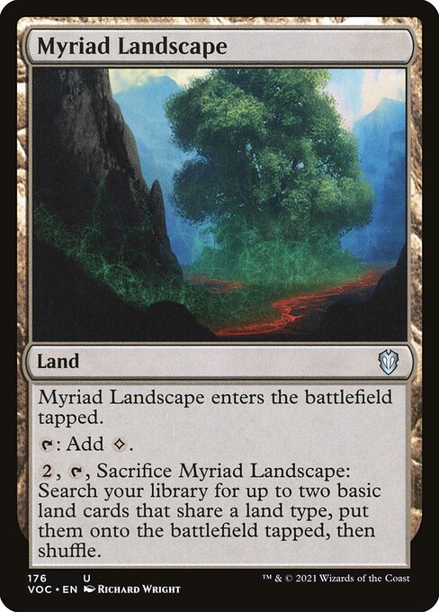 Myriad Landscape - Crimson Vow Commander