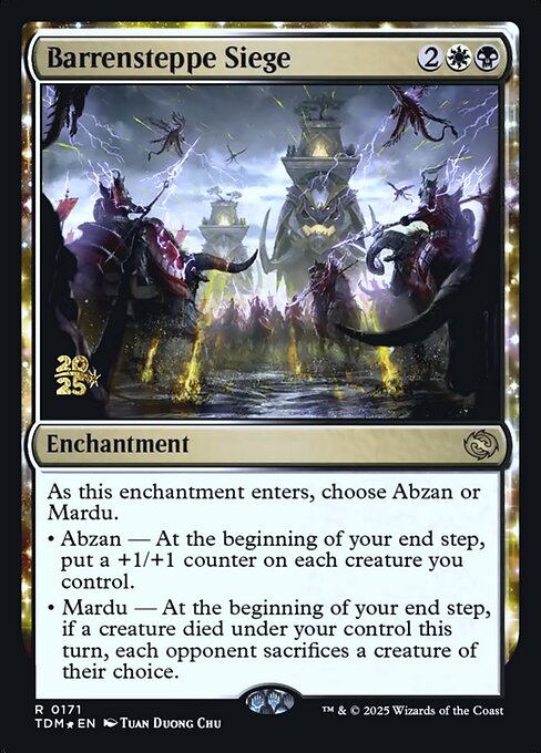 Barrensteppe Siege - Tarkir: Dragonstorm Promos
