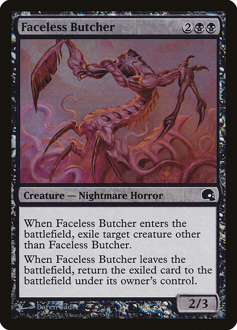 Faceless Butcher - Premium Deck Series: Graveborn - Promo Foil