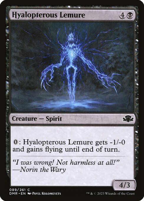 Hyalopterous Lemure - Dominaria Remastered
