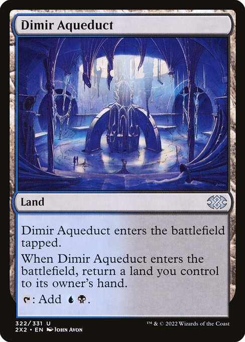 Dimir Aqueduct - Double Masters 2022