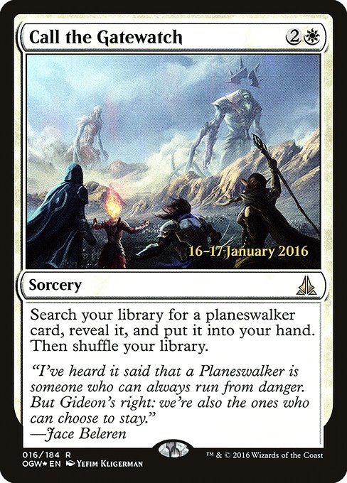 Call the Gatewatch - Oath of the Gatewatch Promos - Promo Foil