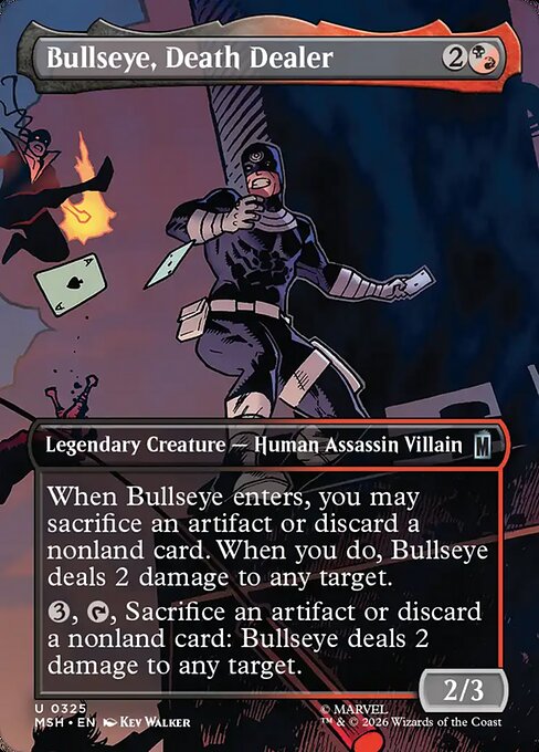 Bullseye, Death Dealer - Marvel Super Heroes - Borderless