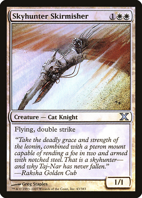 Skyhunter Skirmisher - Tenth Edition - Promo Foil