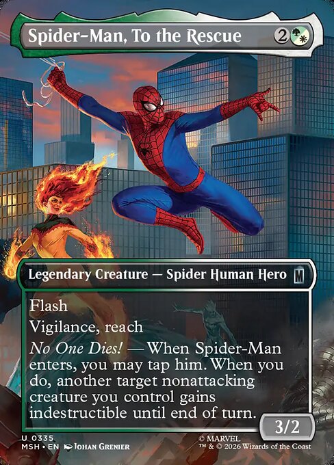 Spider-Man, To the Rescue - Marvel Super Heroes - Borderless