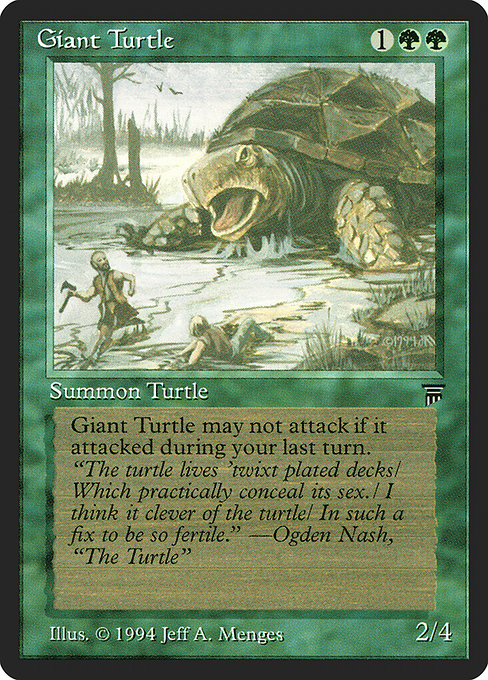 Giant Turtle - Legends