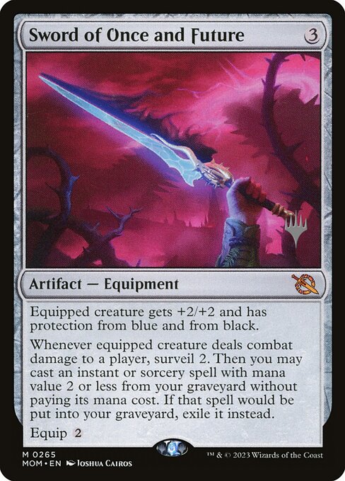 Sword of Once and Future - March of the Machine Promos