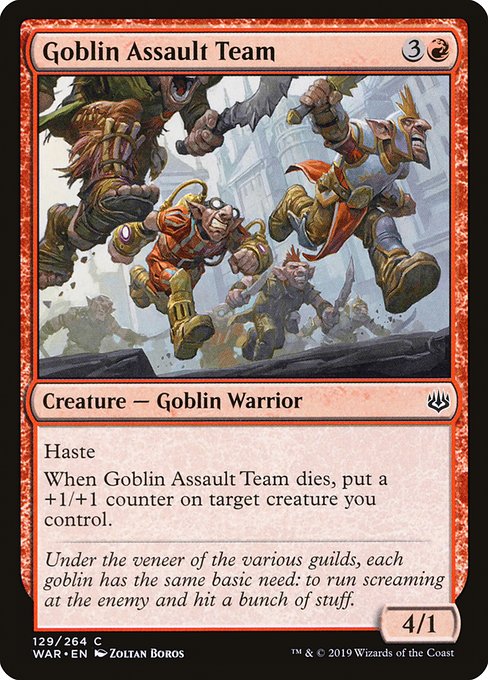 Goblin Assault Team - War of the Spark