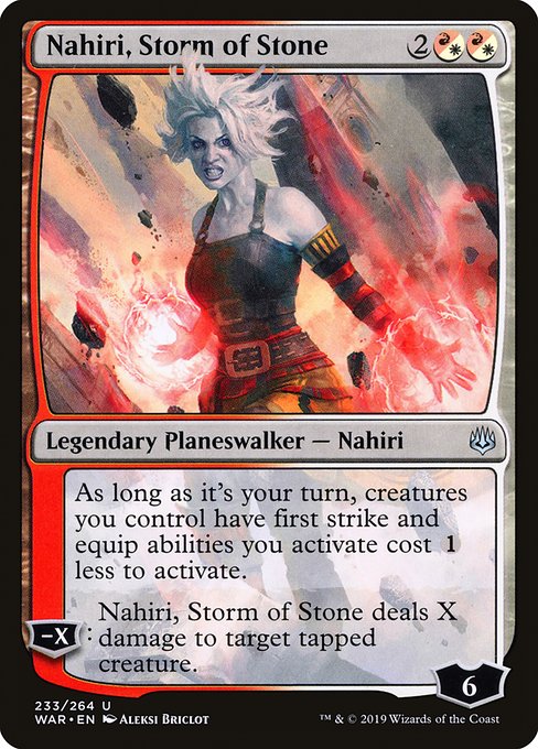 Nahiri, Storm of Stone - War of the Spark