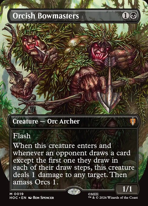 Orcish Bowmasters - The Hobbit Eternal - Borderless