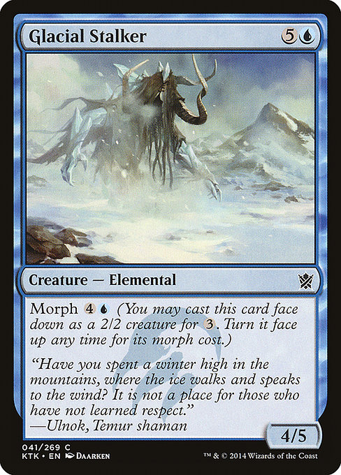 Glacial Stalker - Khans of Tarkir