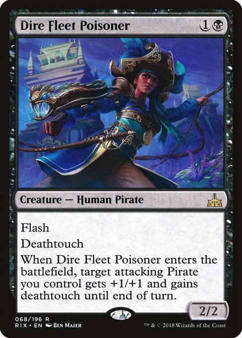 Dire Fleet Poisoner - Rivals of Ixalan