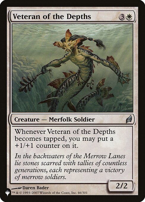 Veteran of the Depths - The List