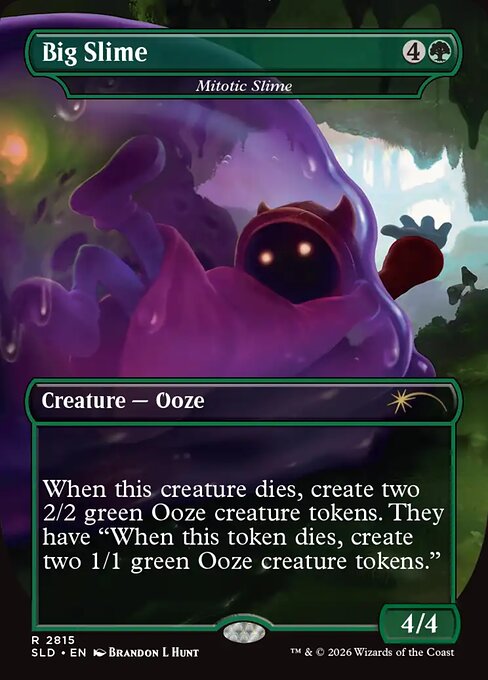 Big Slime (Mitotic Slime) - Secret Lair Drop - Borderless