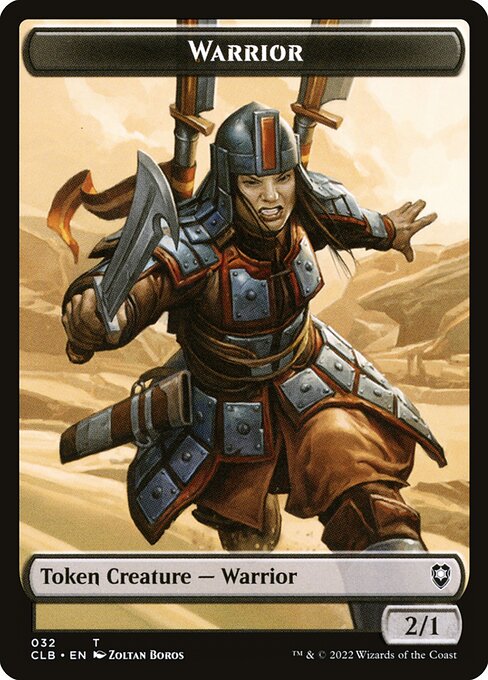 Warrior - Commander Legends: Battle for Baldur's Gate Tokens