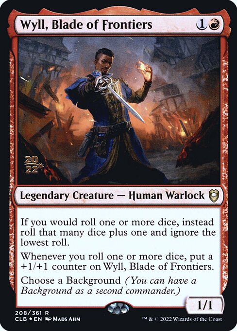 Wyll, Blade of Frontiers - Battle for Baldur's Gate Promos