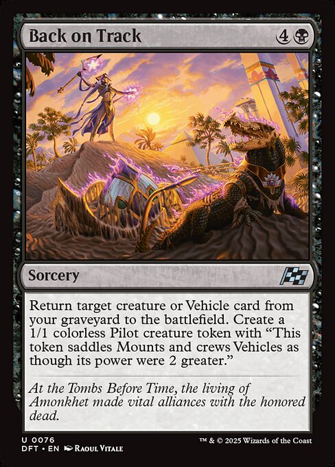 Back on Track - Aetherdrift